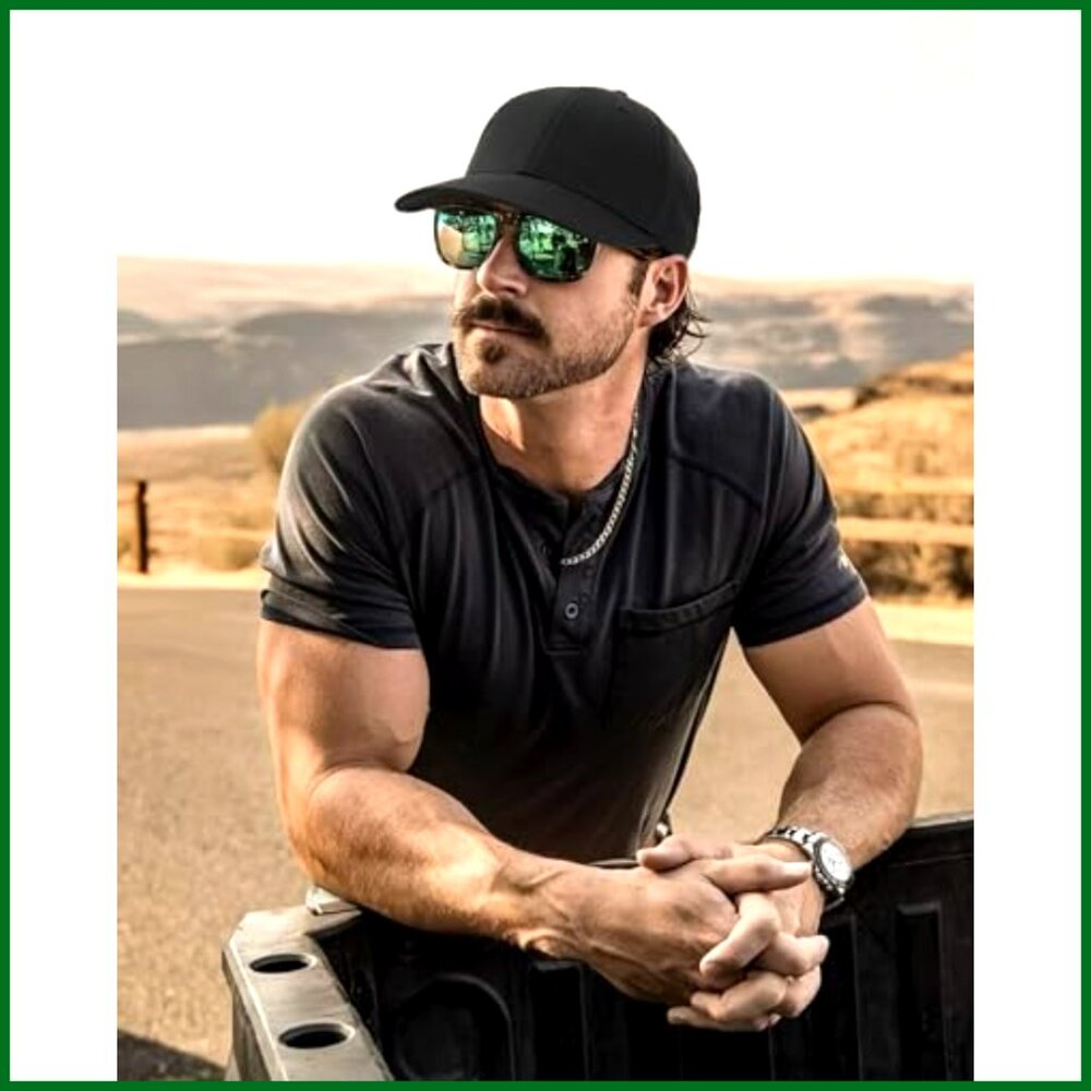 Structured Baseball Cap Adjustable Washed Cotton … - image 3